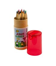 Farveblyanter i miniboks