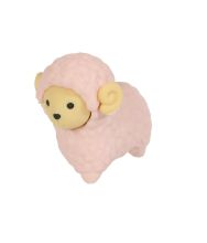 Viskelæder, får, rosa