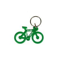 Nøglering med cykel, grøn